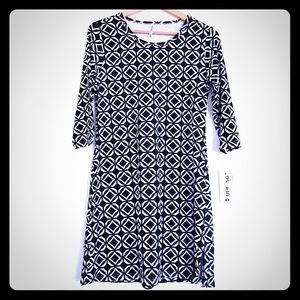 Lulu-B UPF 50 Fun Geometric Print Dress